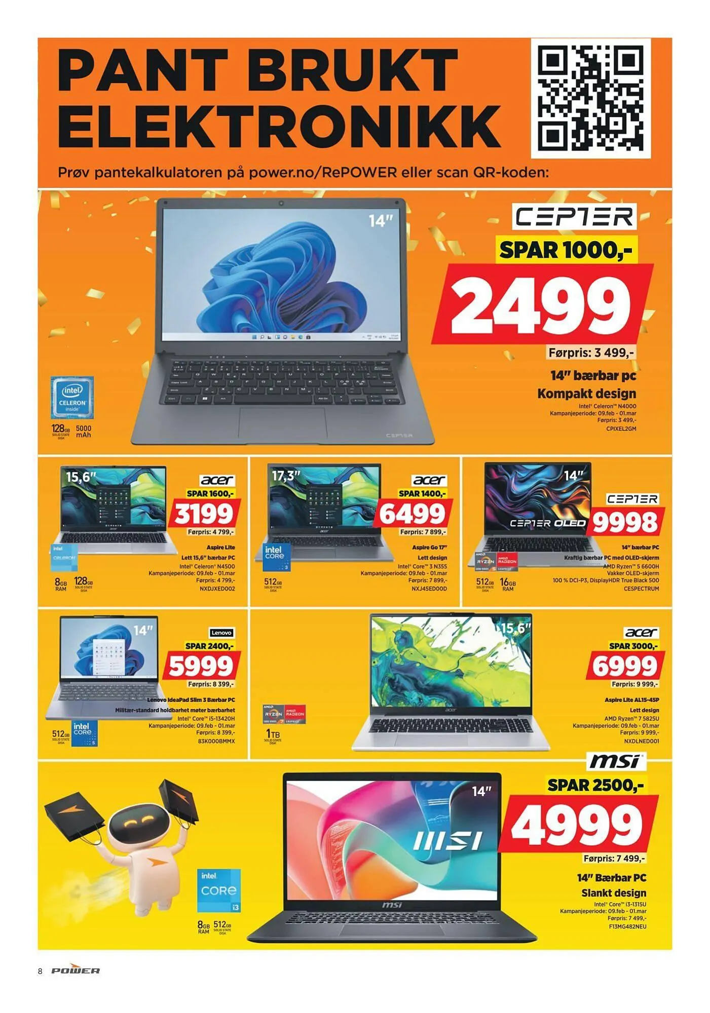 POWER kundeavis fra 16. februar til 23. februar 2026 - kundeavisside 8