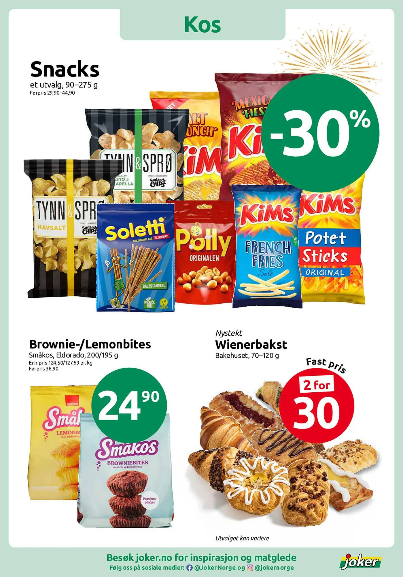 Nærbutikken kundeavis fra 1. januar til 31. januar 2026 - kundeavisside 16