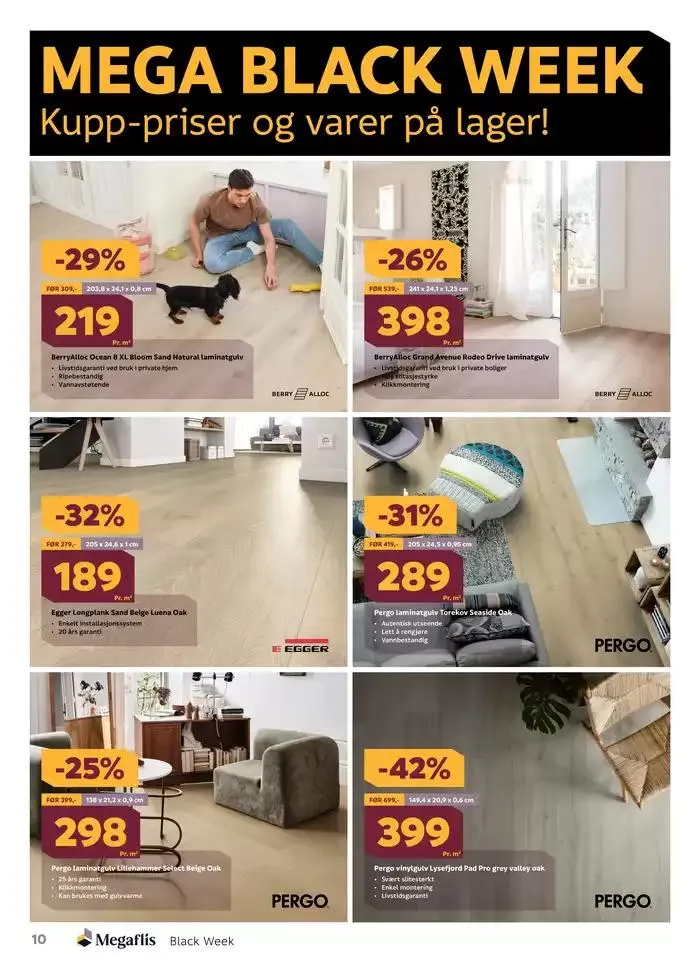 Megaflis Kundeavis fra 24. november til 8. desember 2024 - kundeavisside 10