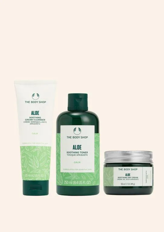 Aloe Hudpleierutine - For Sensitiv Hud