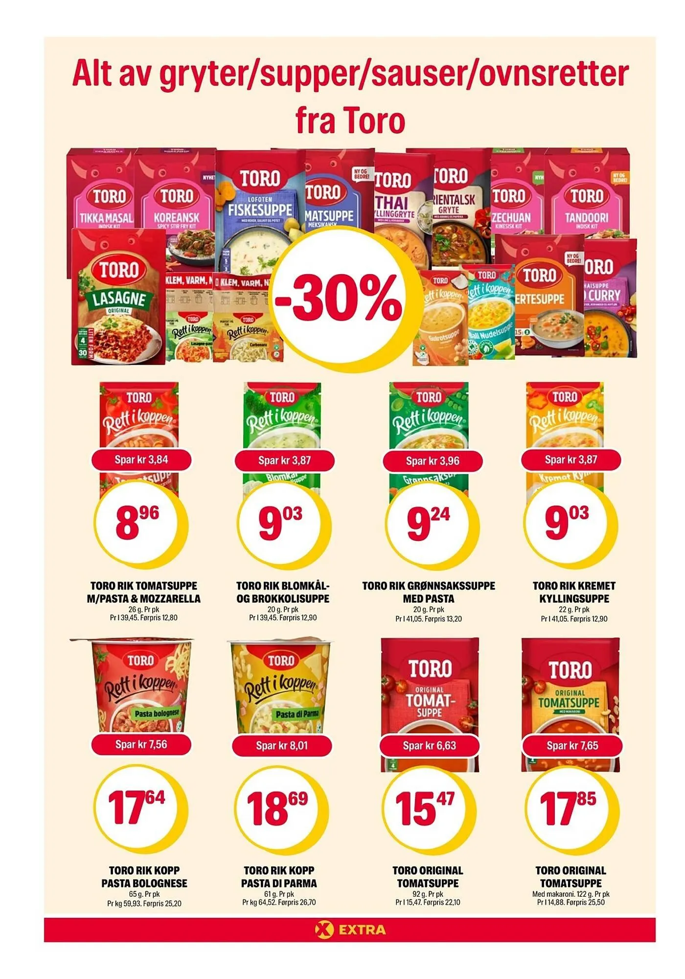 Coop Extra kundeavis fra 2. mars til 8. mars 2026 - kundeavisside 9