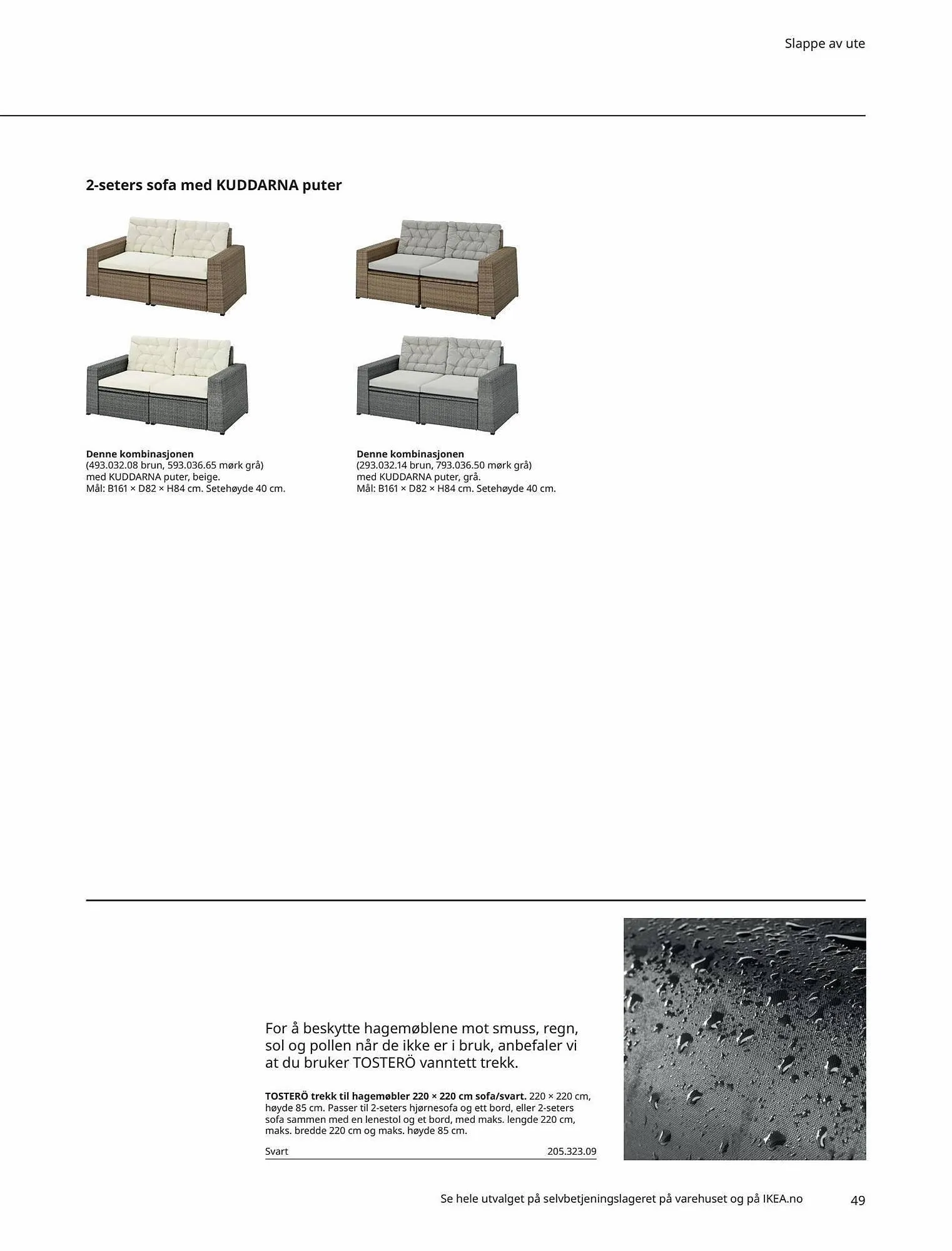 IKEA Kundeavis fra 5. mai til 31. august 2023 - kundeavisside 49