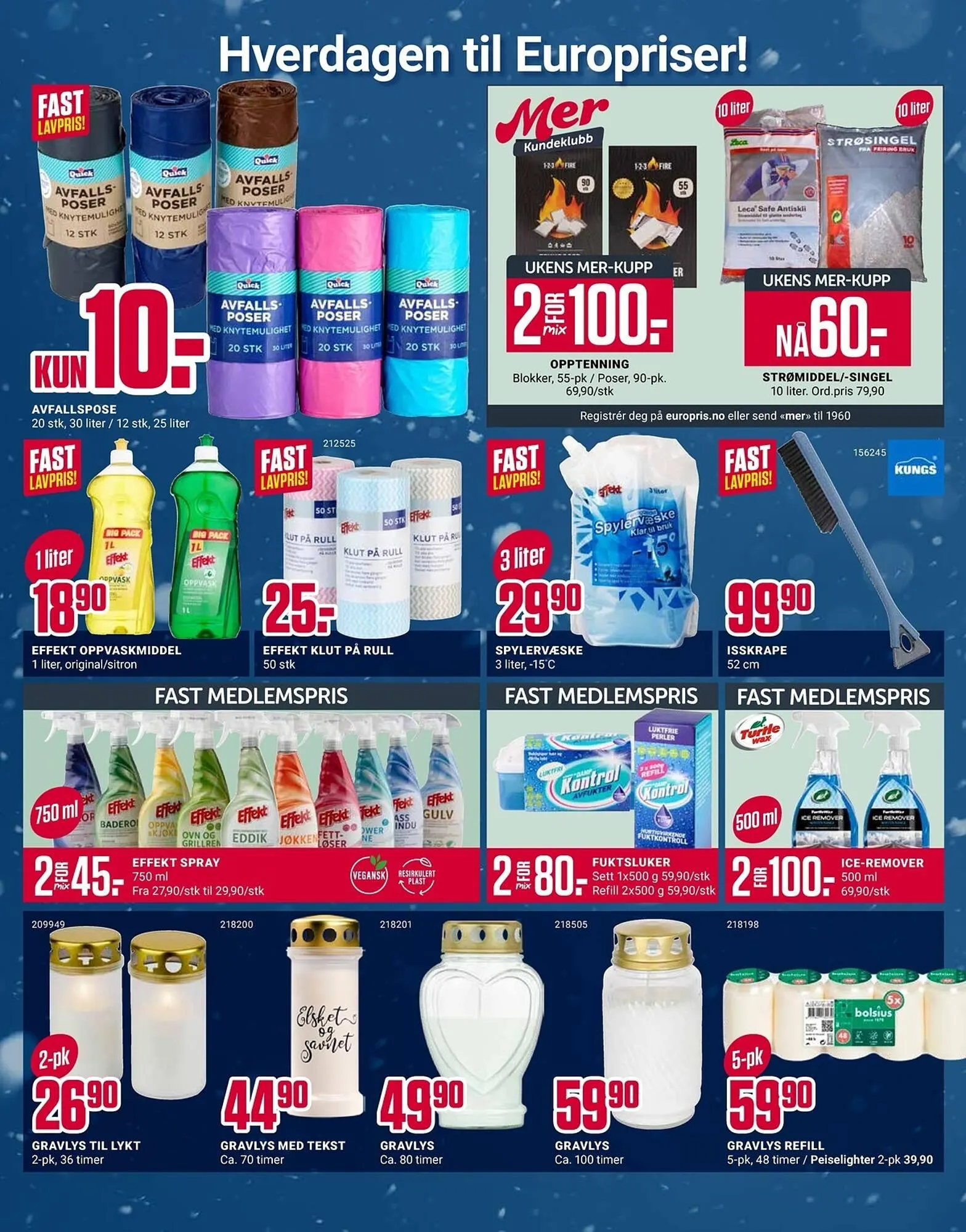 Europris kundeavis fra 29. desember til 31. desember 2025 - kundeavisside 8