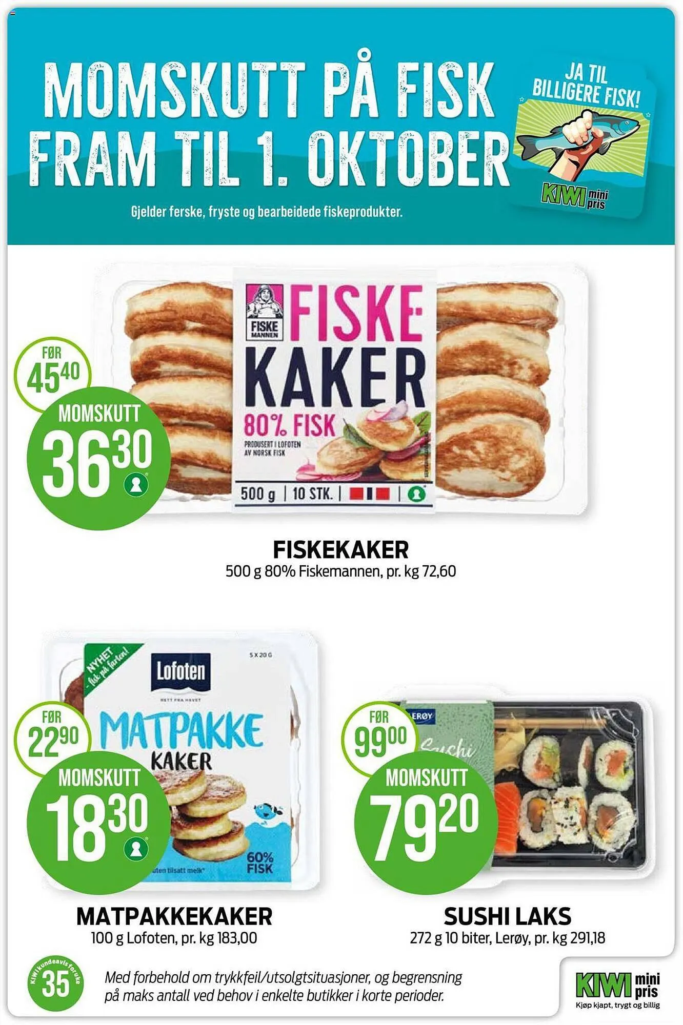 Kiwi Kundeavis fra 21. august til 1. oktober 2023 - kundeavisside 12