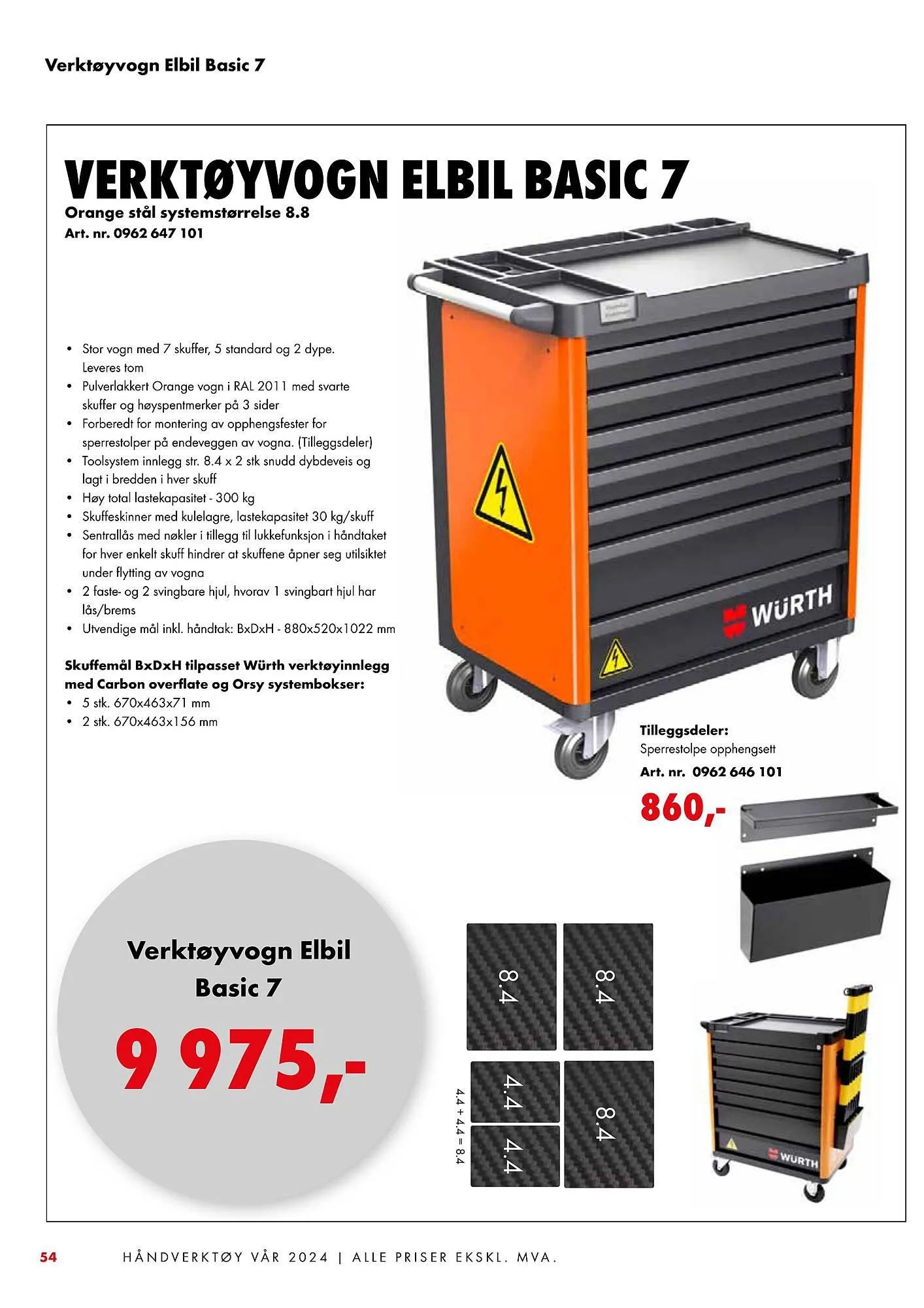 Würth Kundeavis fra 5. februar til 2. juni 2024 - kundeavisside 54