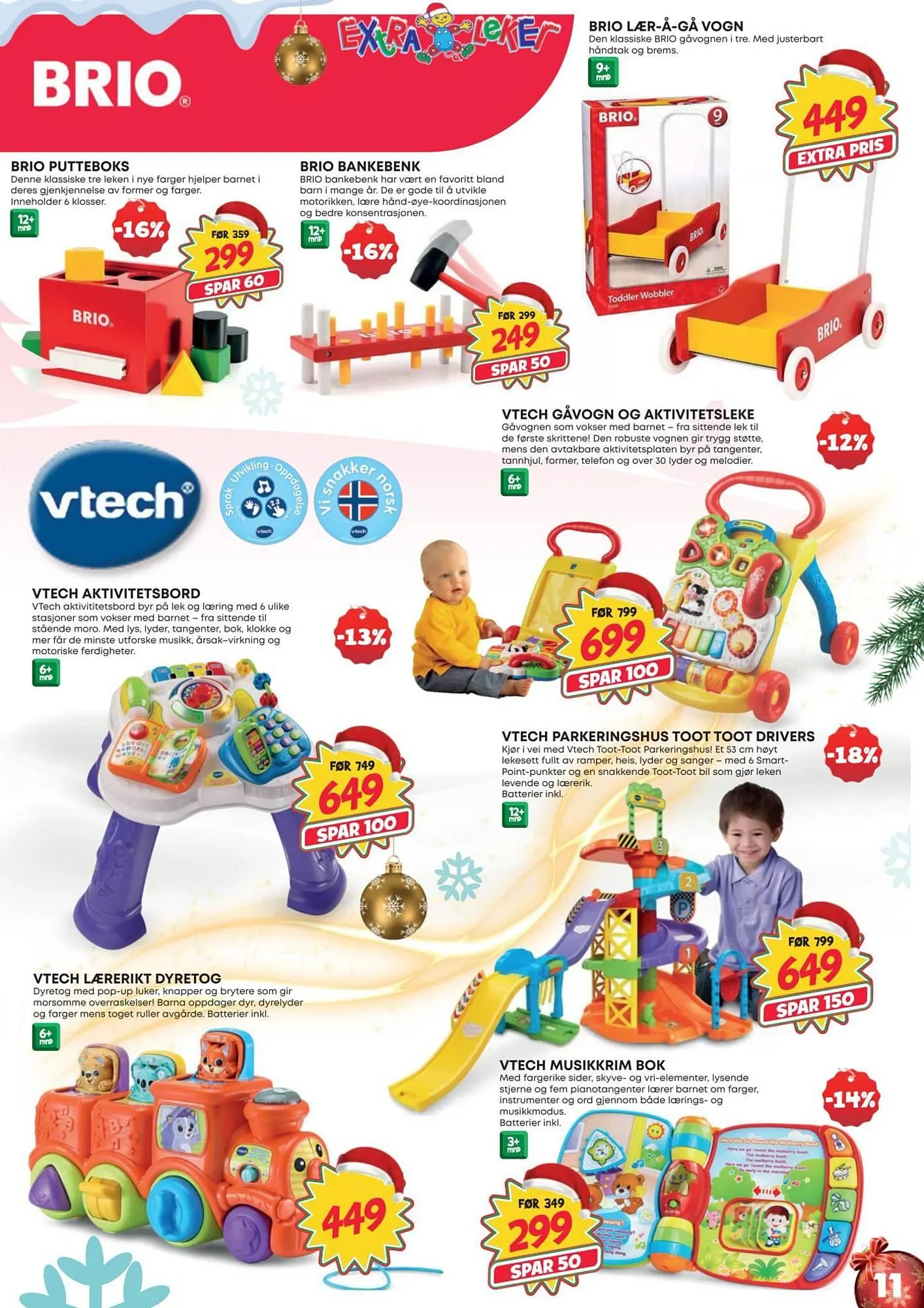 Extra Leker kundeavis fra 12. november til 24. desember 2025 - kundeavisside 11
