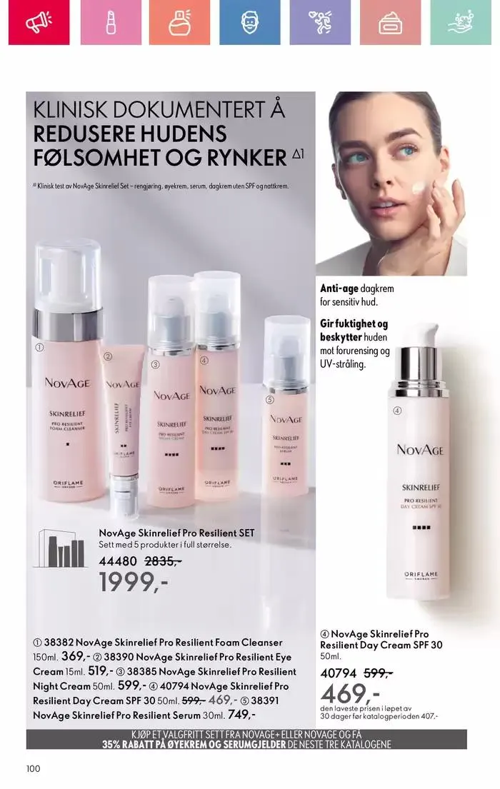ORIFLAME Kundeavis fra 28. januar til 11. februar 2025 - kundeavisside 100