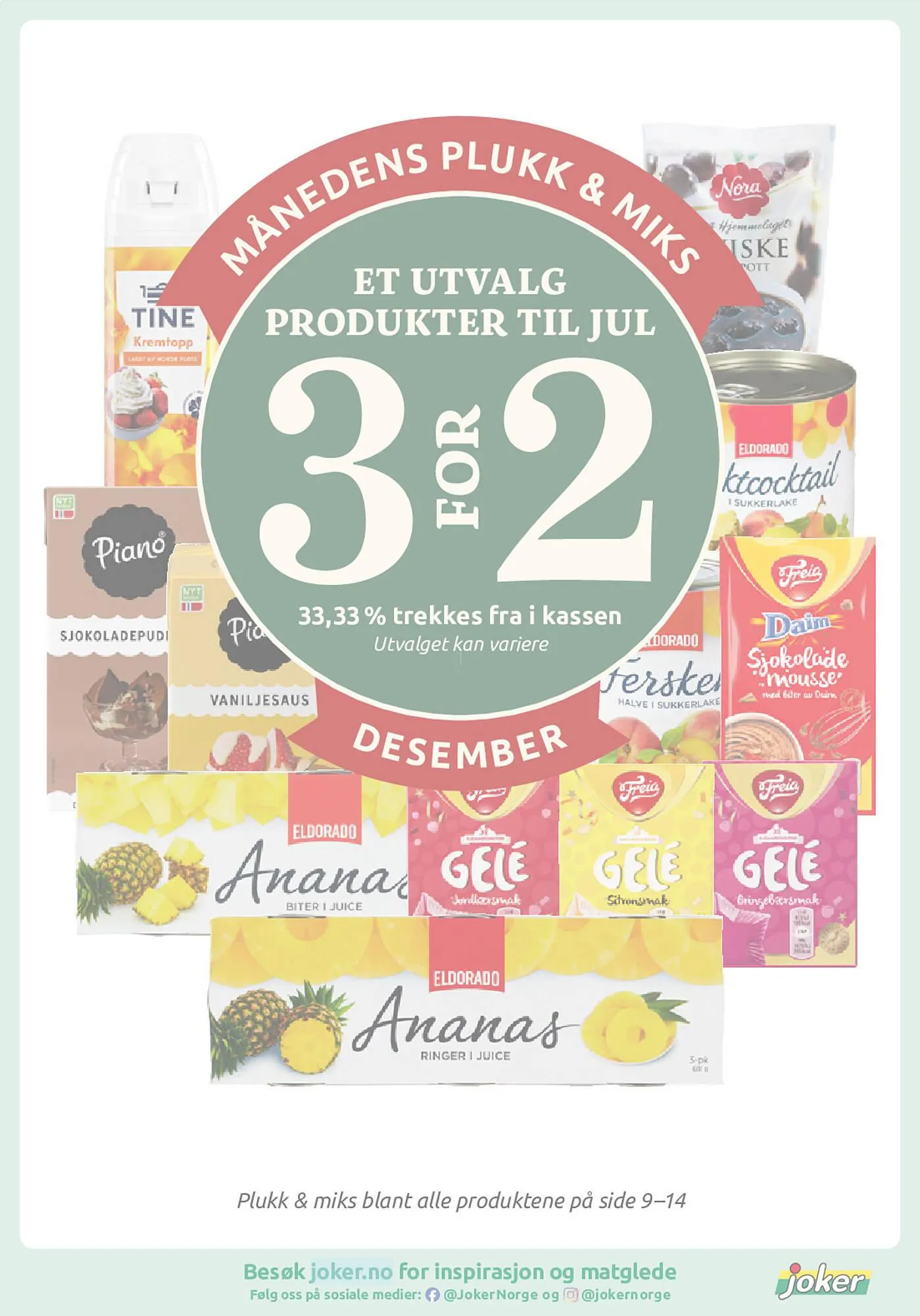 Nærbutikken kundeavis fra 22. desember til 3. januar 2026 - kundeavisside 13