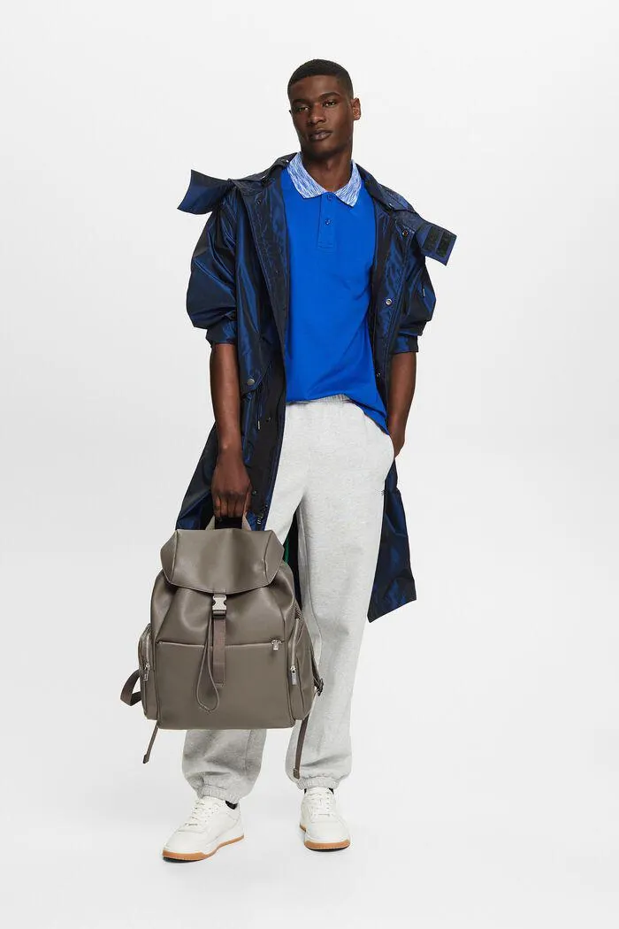 Space-Dyed Collar Polo Shirt