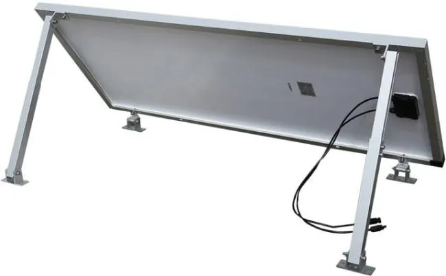 Festebrakett til solcellepanel vinklet