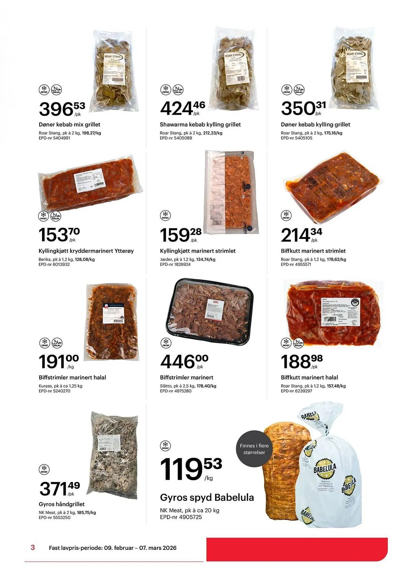 Storcash kundeavis fra 9. februar til 7. mars 2026 - kundeavisside 3