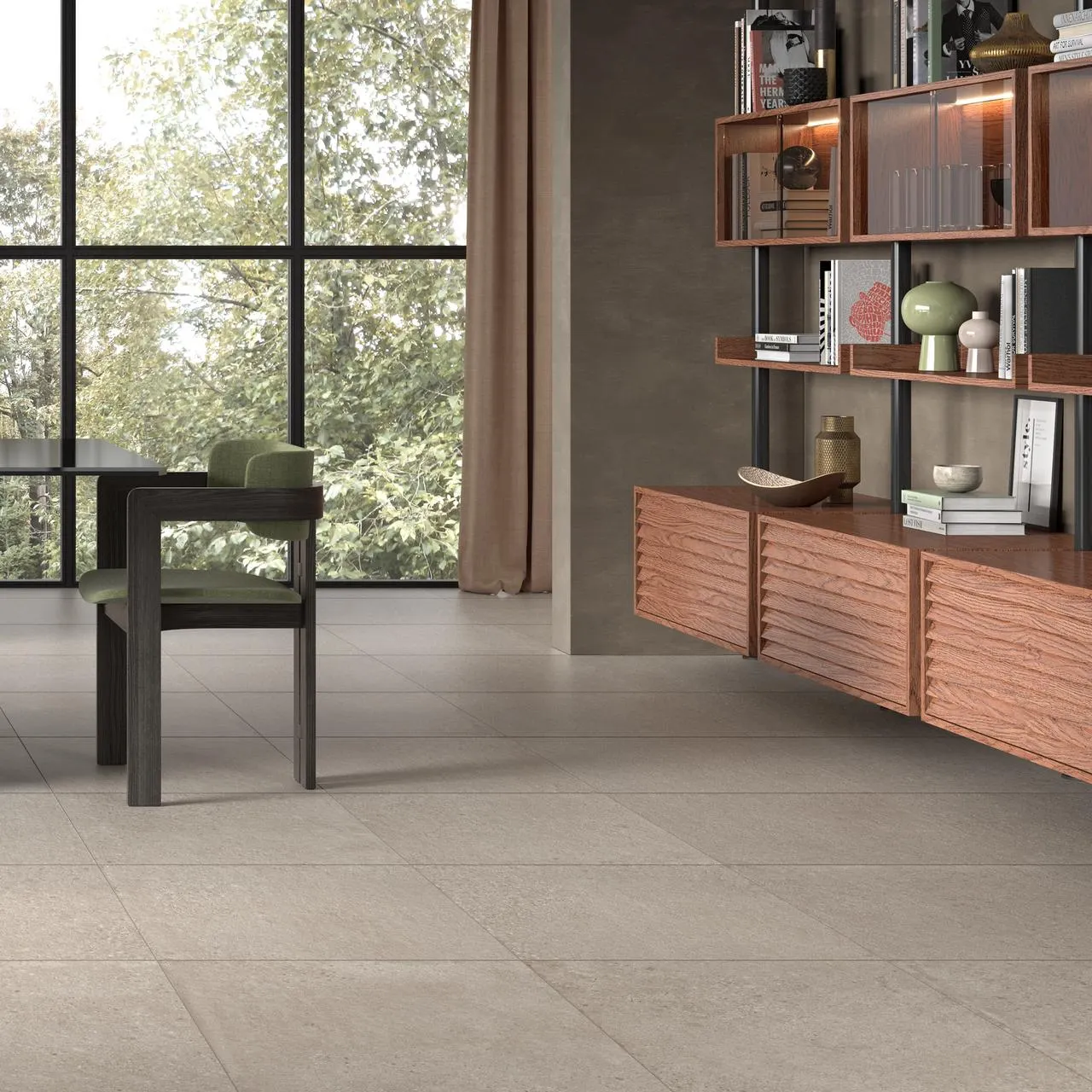 Konkrete grigio 60x60 9,5mm