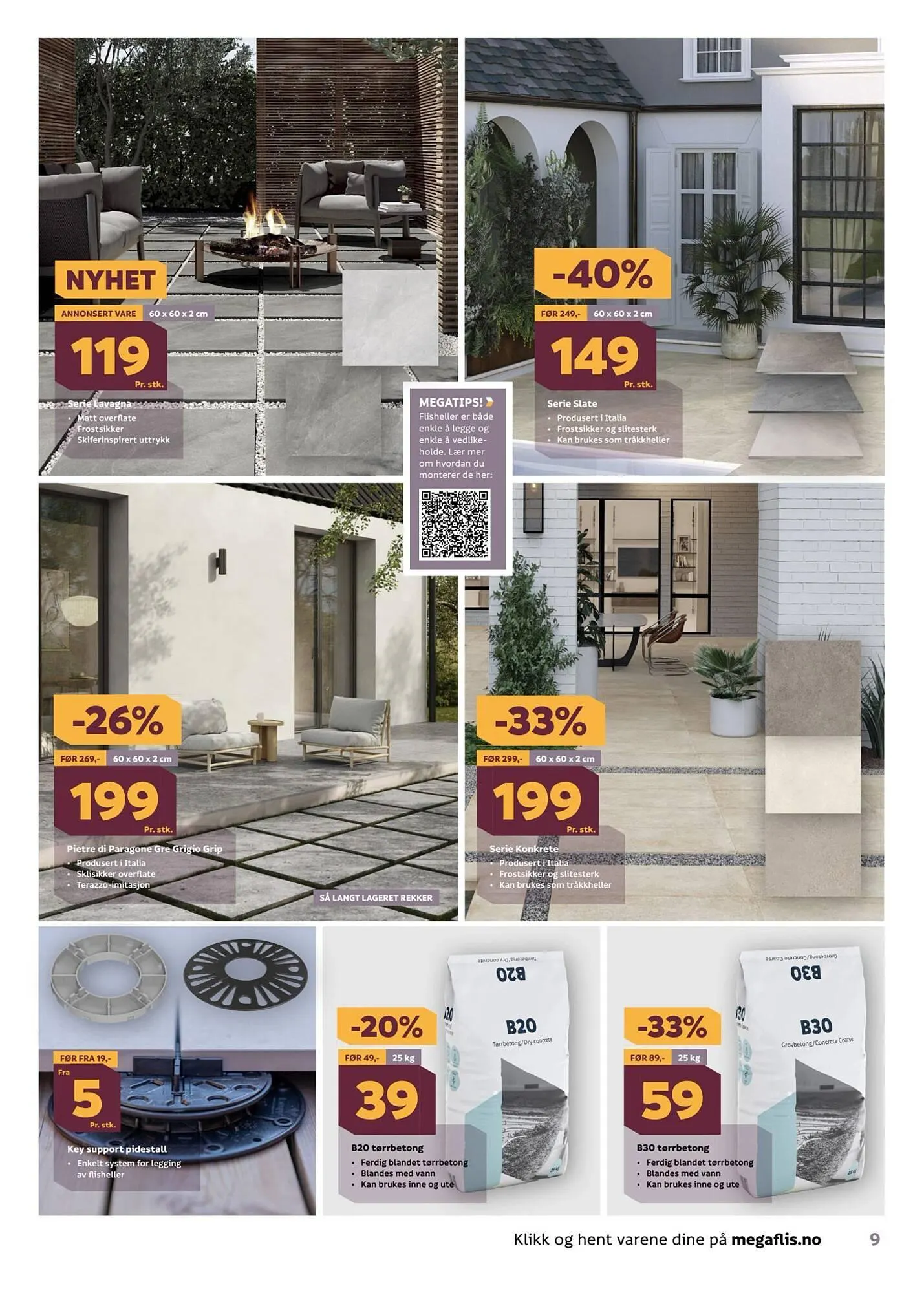 Megaflis kundeavis fra 2. mars til 6. mars 2026 - kundeavisside 9