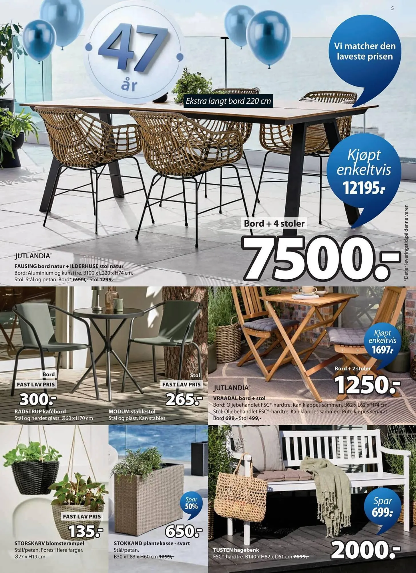 JYSK kundeavis fra 30. mars til 12. april 2026 - kundeavisside 5