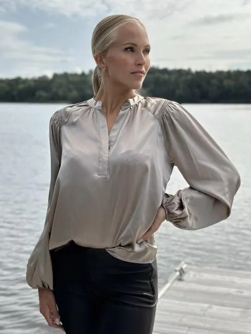 Dakota 38 Blouse Sand L