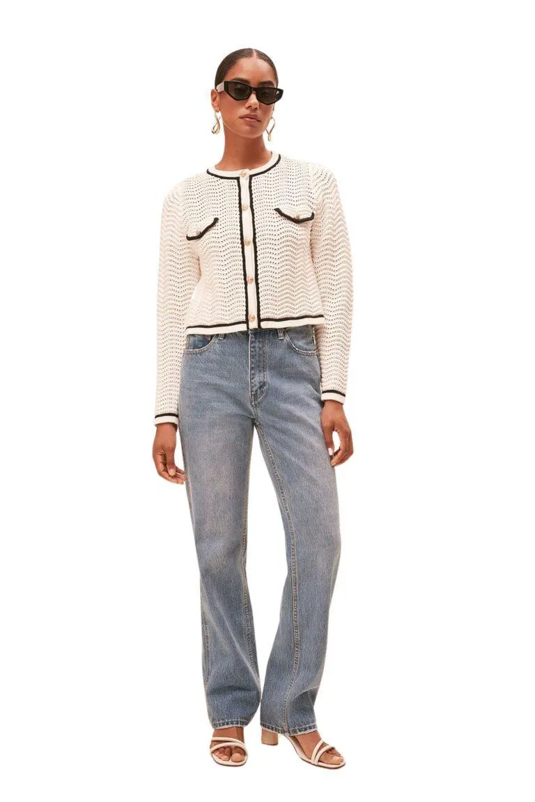 Giany Cardigan – Hvit