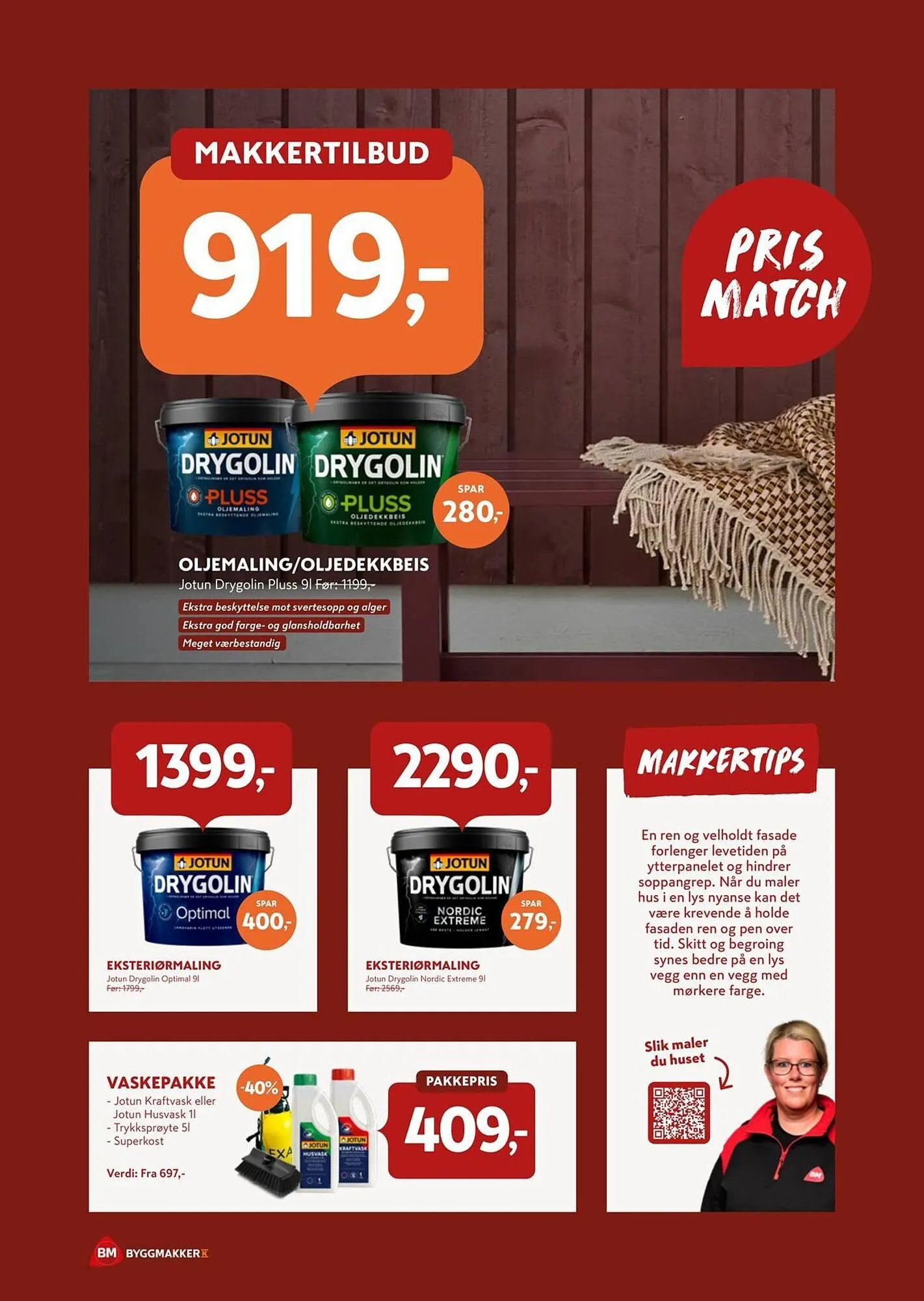 Byggmakker kundeavis fra 29. mars til 25. april 2026 - kundeavisside 4
