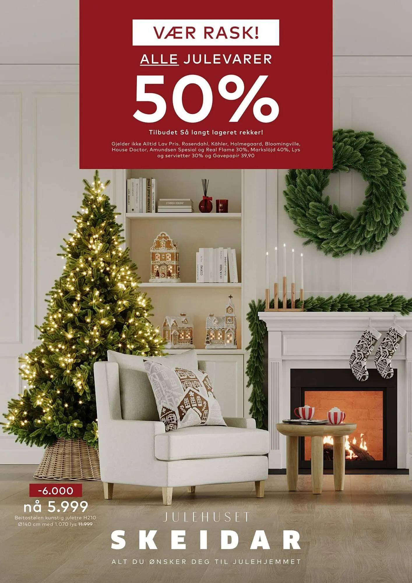 Skeidar kundeavis fra 19. desember til 22. desember 2025 - kundeavisside 1