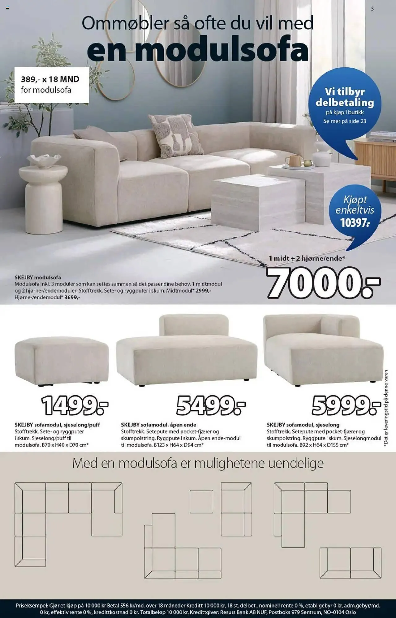 JYSK kundeavis fra 20. oktober til 1. november 2025 - kundeavisside 5