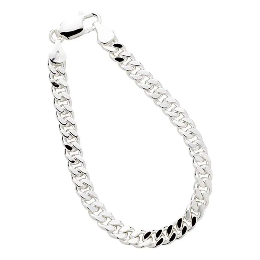 Panserarmbånd 925 Sølv 19 cm