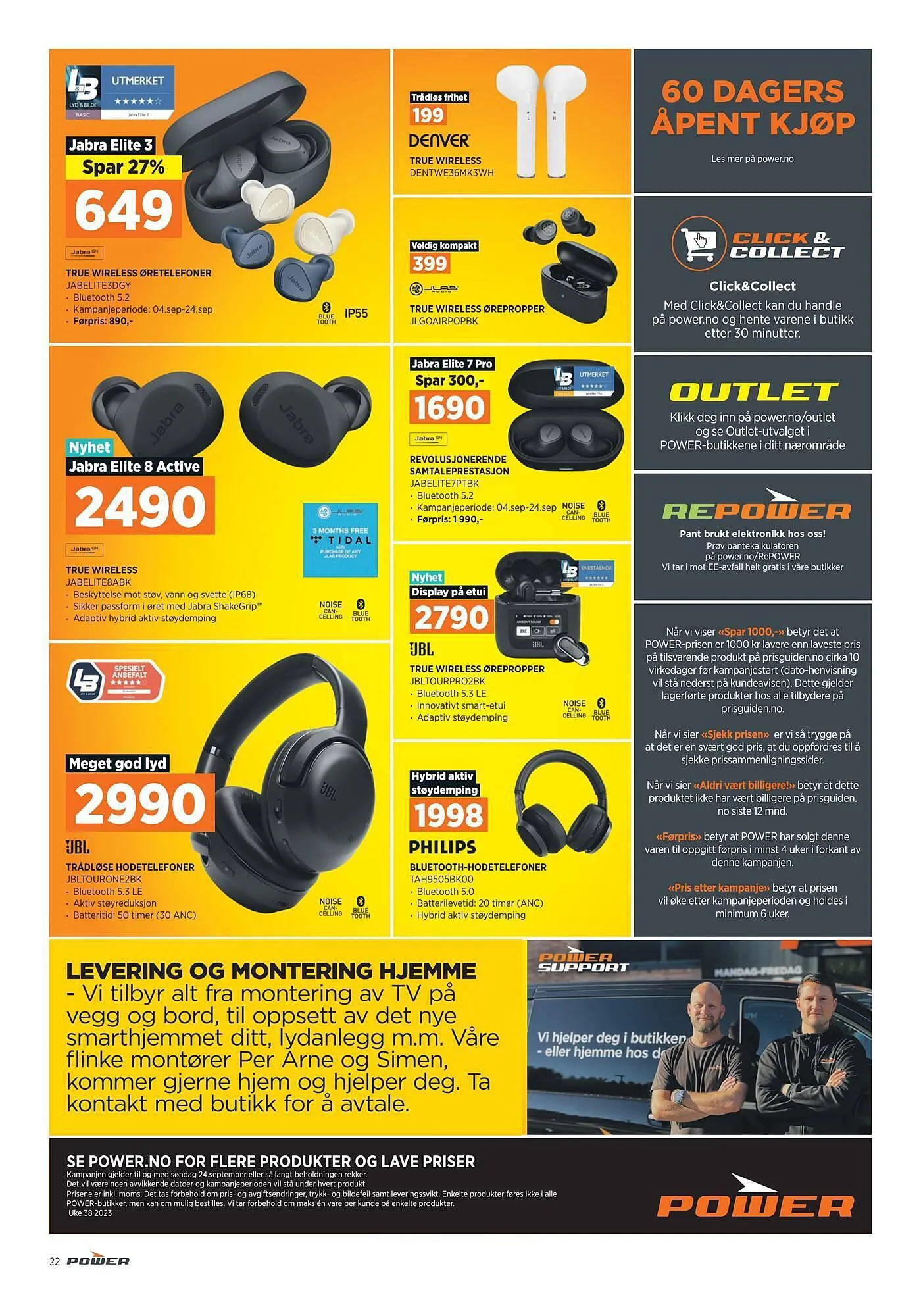 POWER Kundeavis fra 17. september til 24. september 2023 - kundeavisside 22