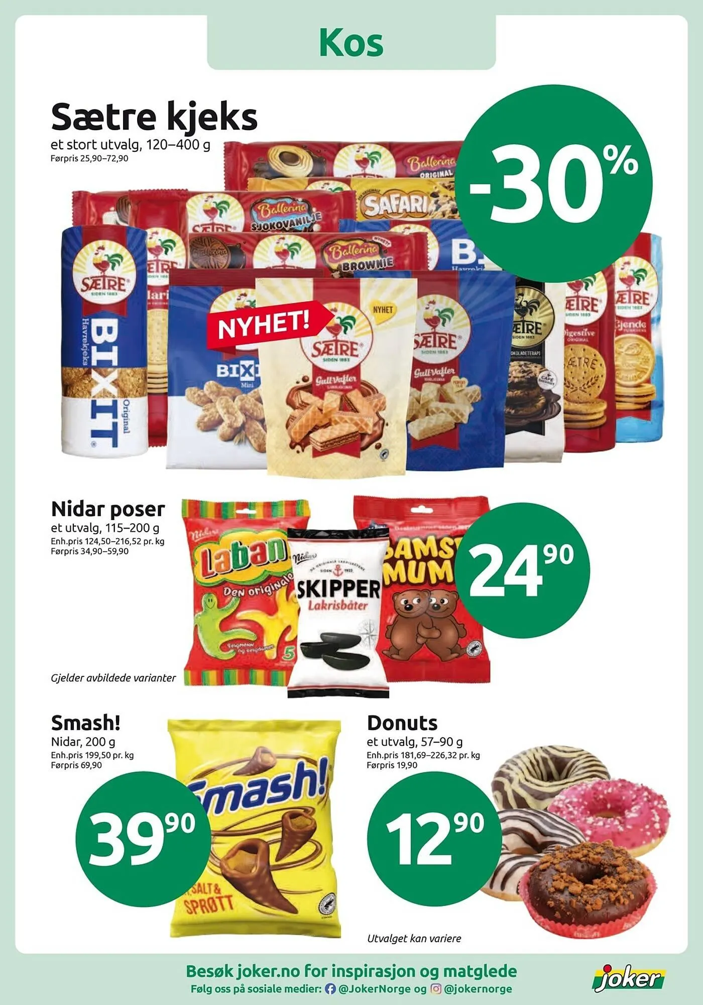 Joker kundeavis fra 29. mars til 5. april 2026 - kundeavisside 8