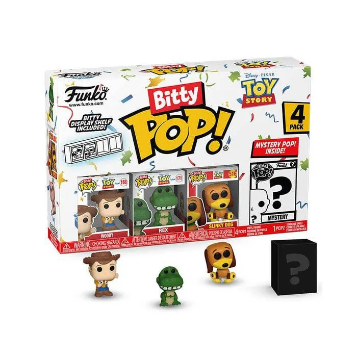 Woody Bitty POP! Vinyl Figure 4-Pack