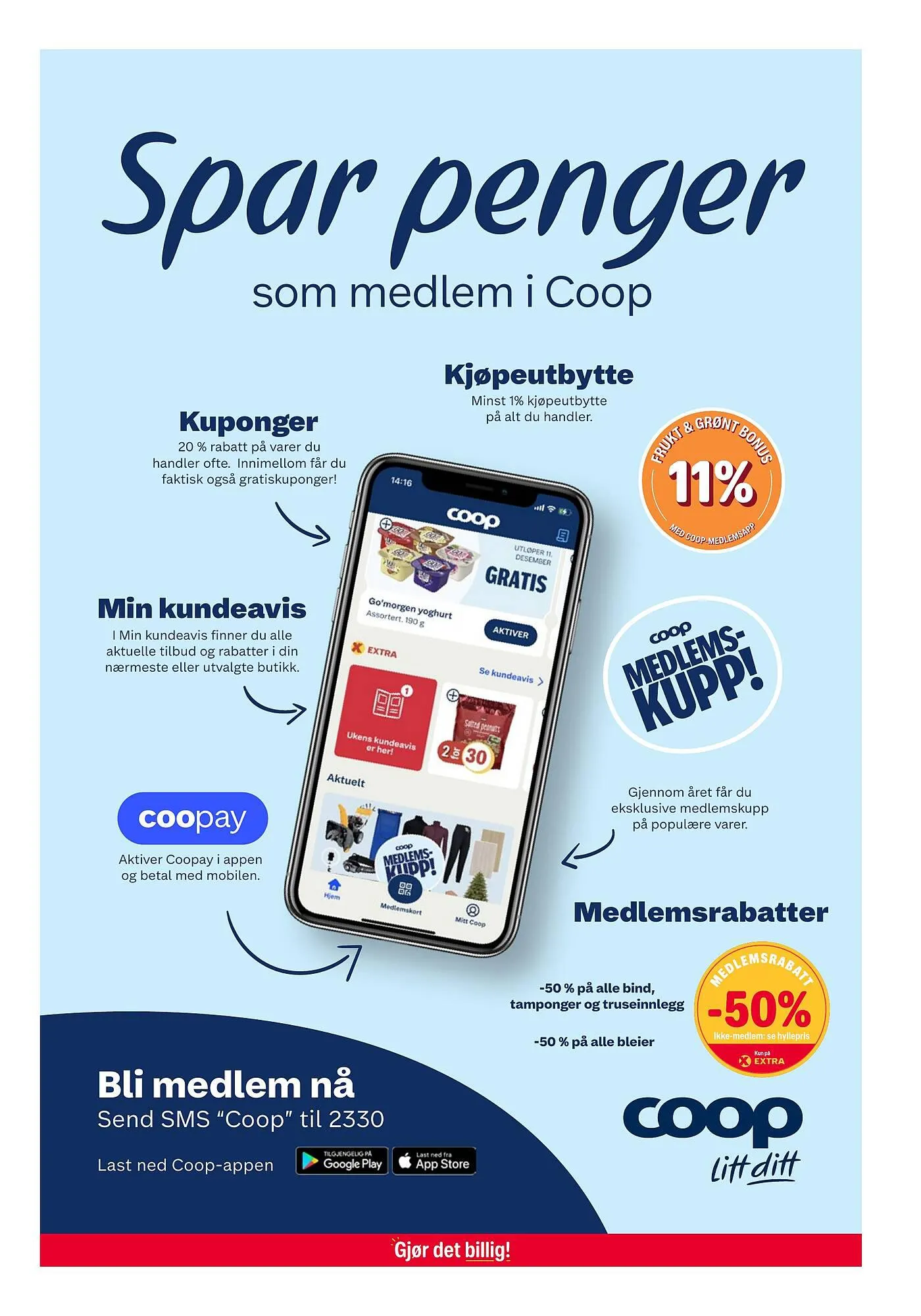 Coop Extra Kundeavis fra 2. oktober til 8. oktober 2023 - kundeavisside 17