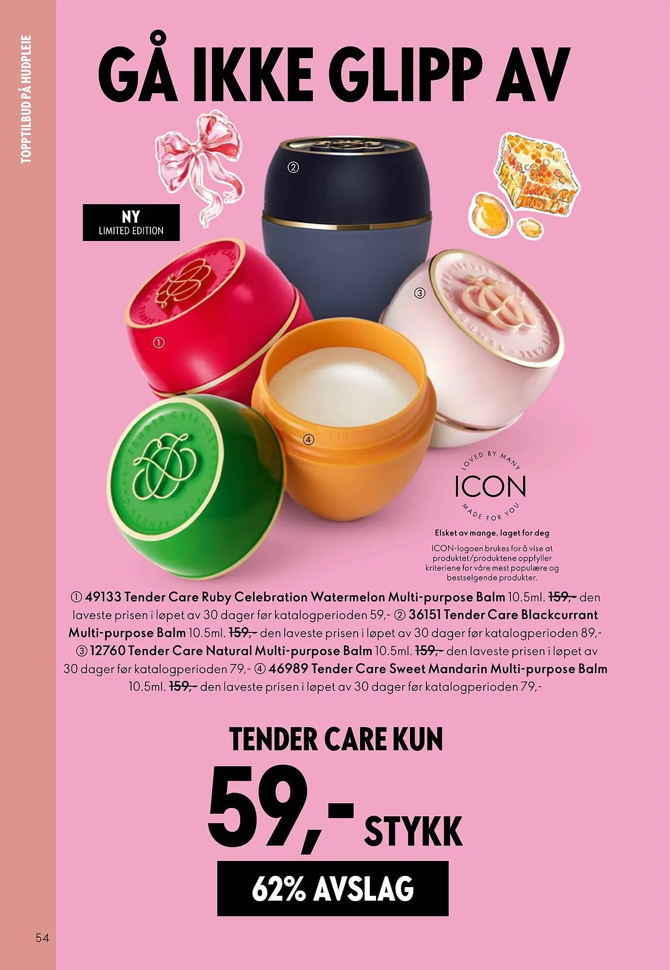Oriflame katalog fra 1. april til 30. april 2026 - kundeavisside 54