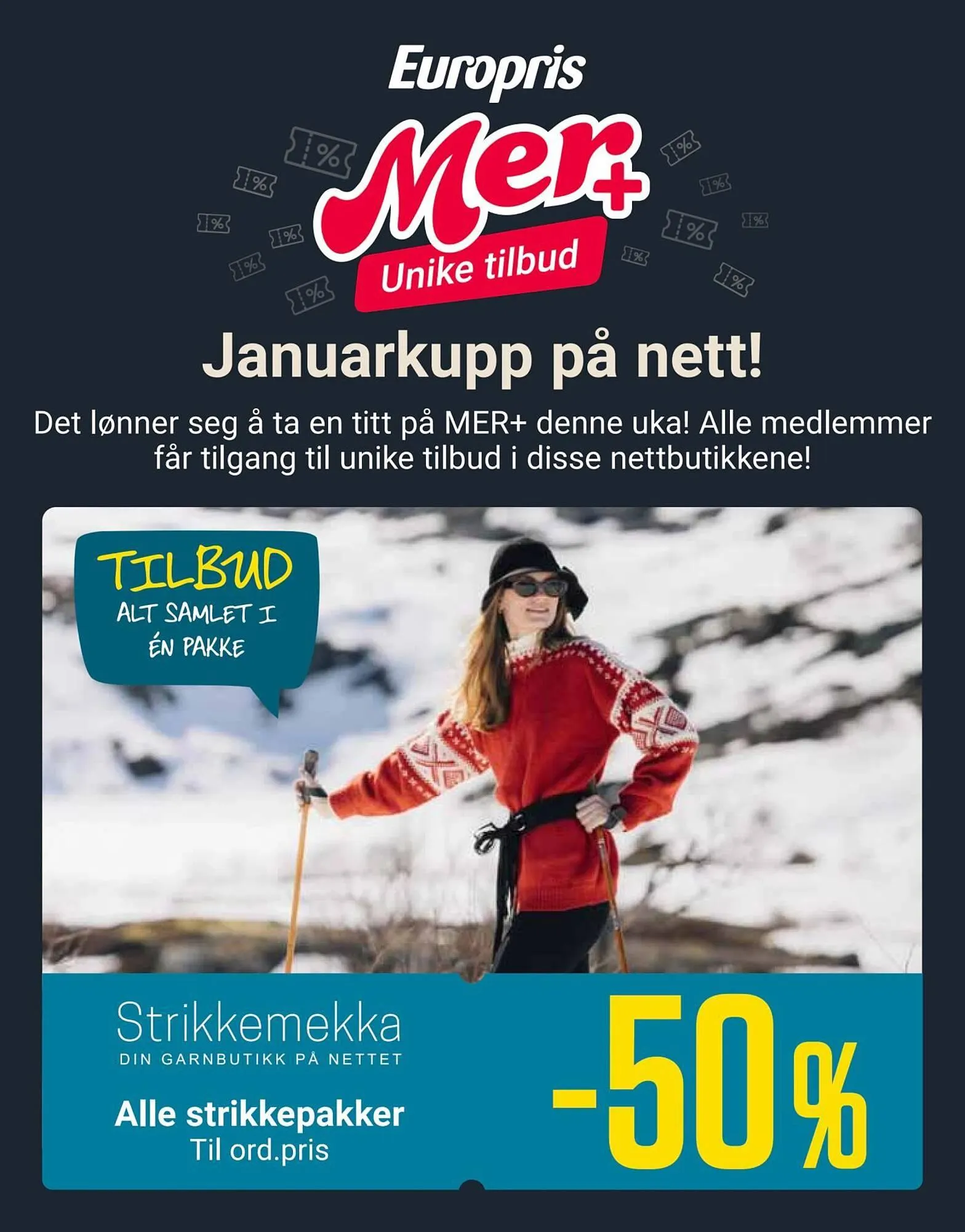 Europris kundeavis fra 29. desember til 4. januar 2026 - kundeavisside 1