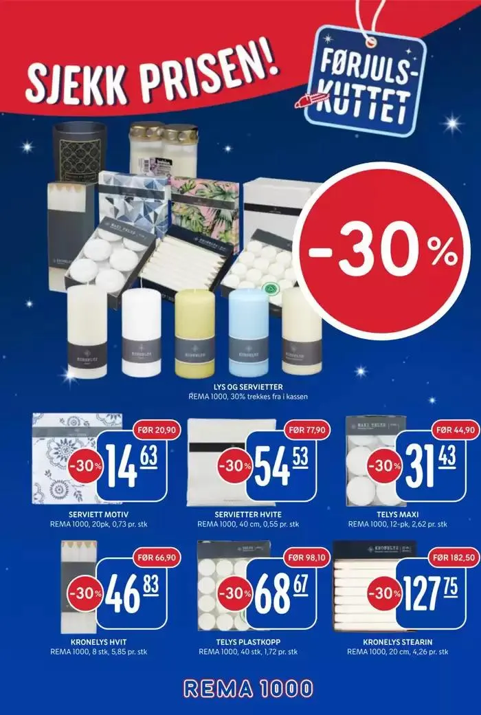 Aktuelle tilbud og kampanjer fra 1. desember til 7. desember 2024 - kundeavisside 30