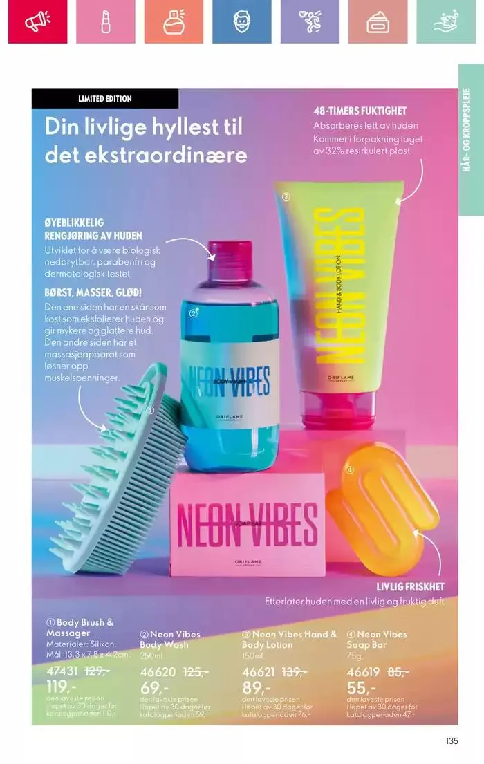 ORIFLAME Kundeavis fra 4. februar til 18. februar 2025 - kundeavisside 135
