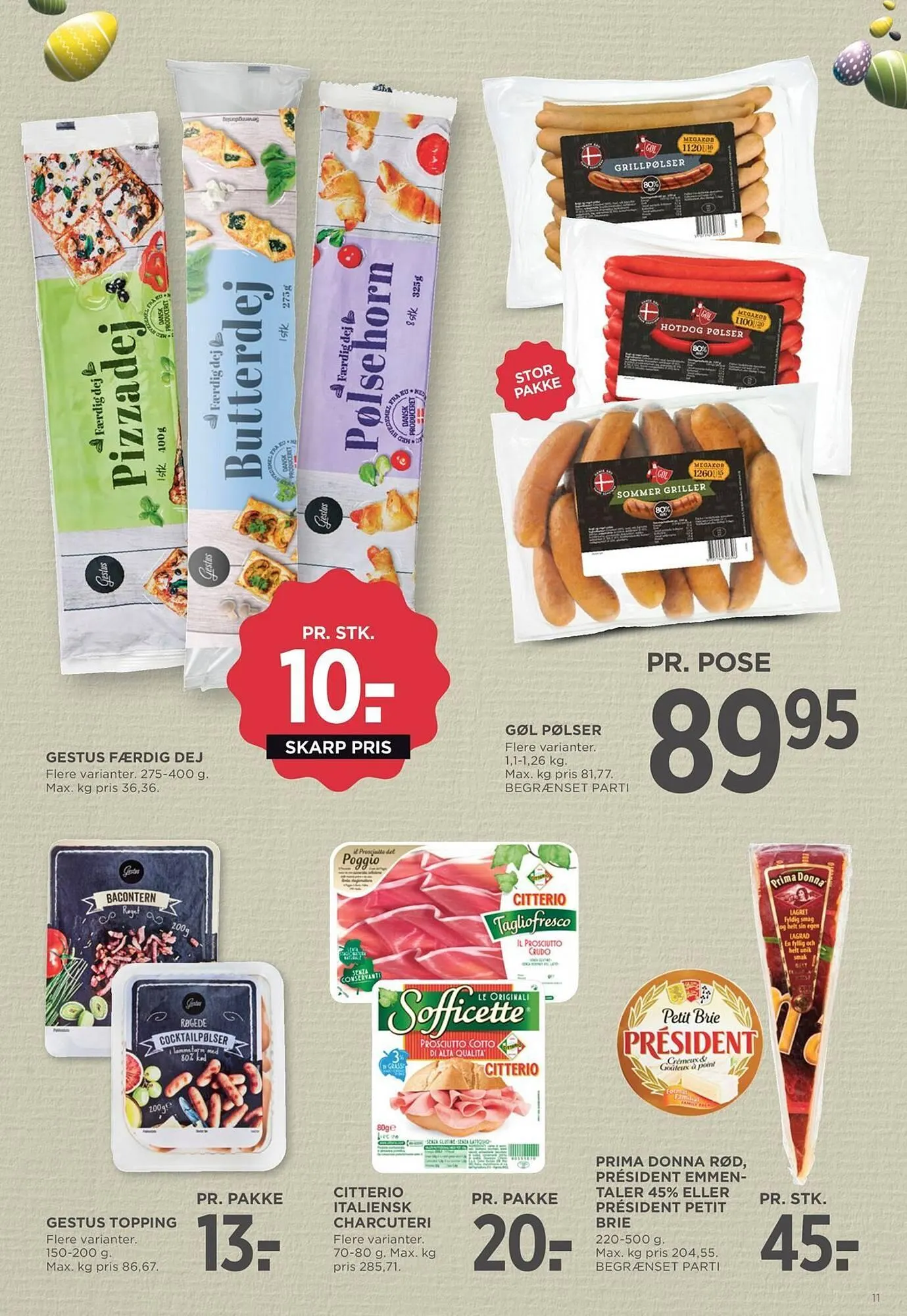 Meny kundeavis fra 27. mars til 4. april 2026 - kundeavisside 13