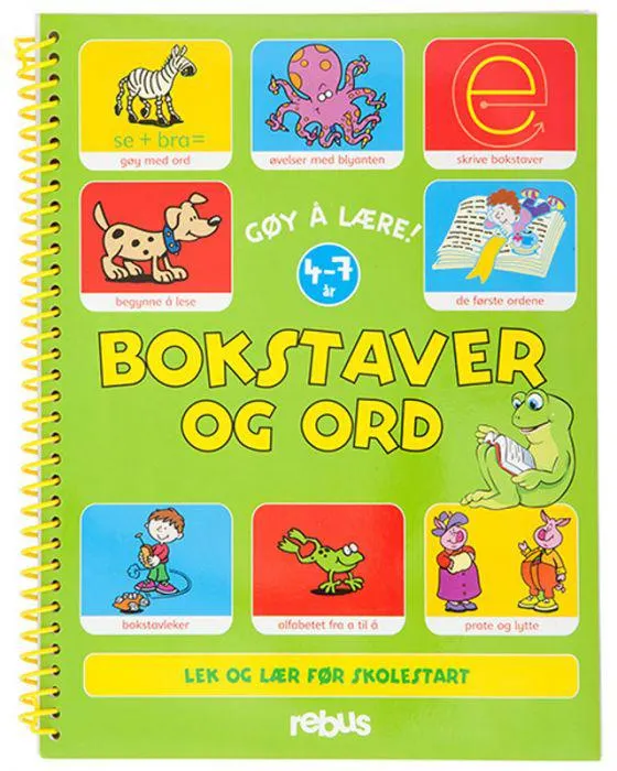 Gøy Å Lære - Bokstaver og Ord
