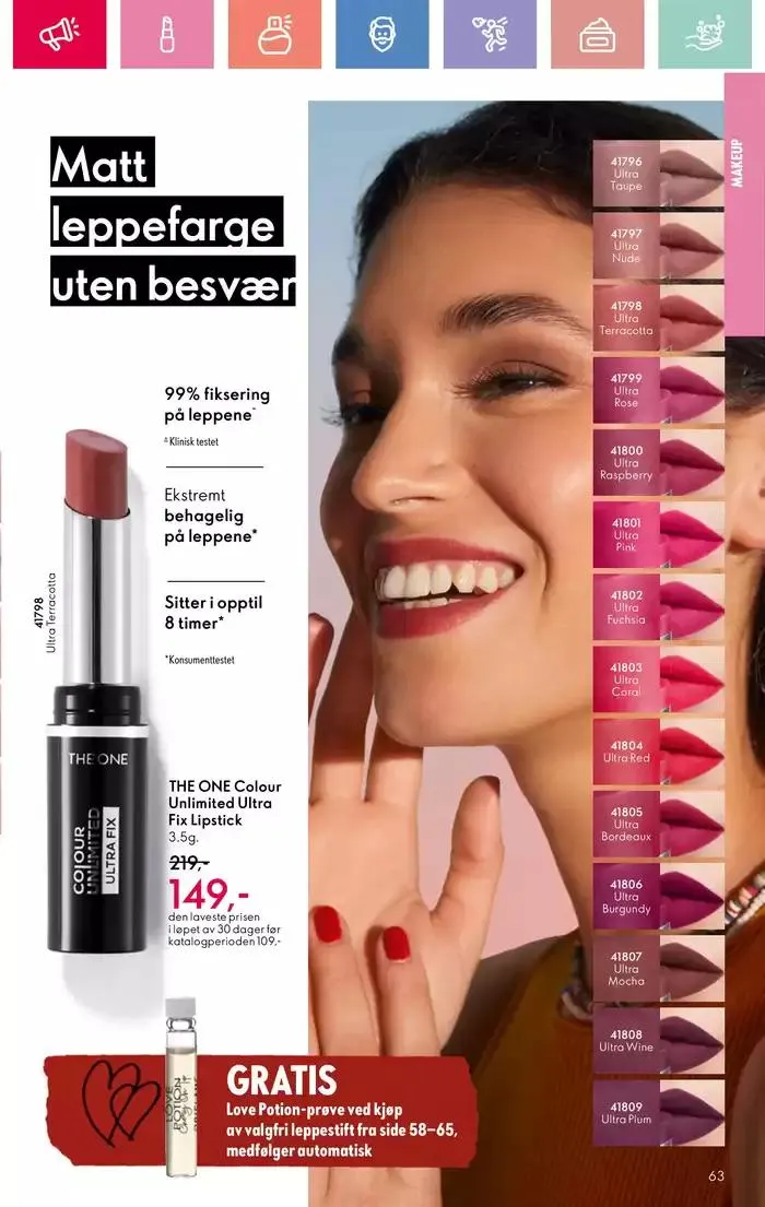 ORIFLAME Kundeavis fra 26. januar til 9. februar 2025 - kundeavisside 63