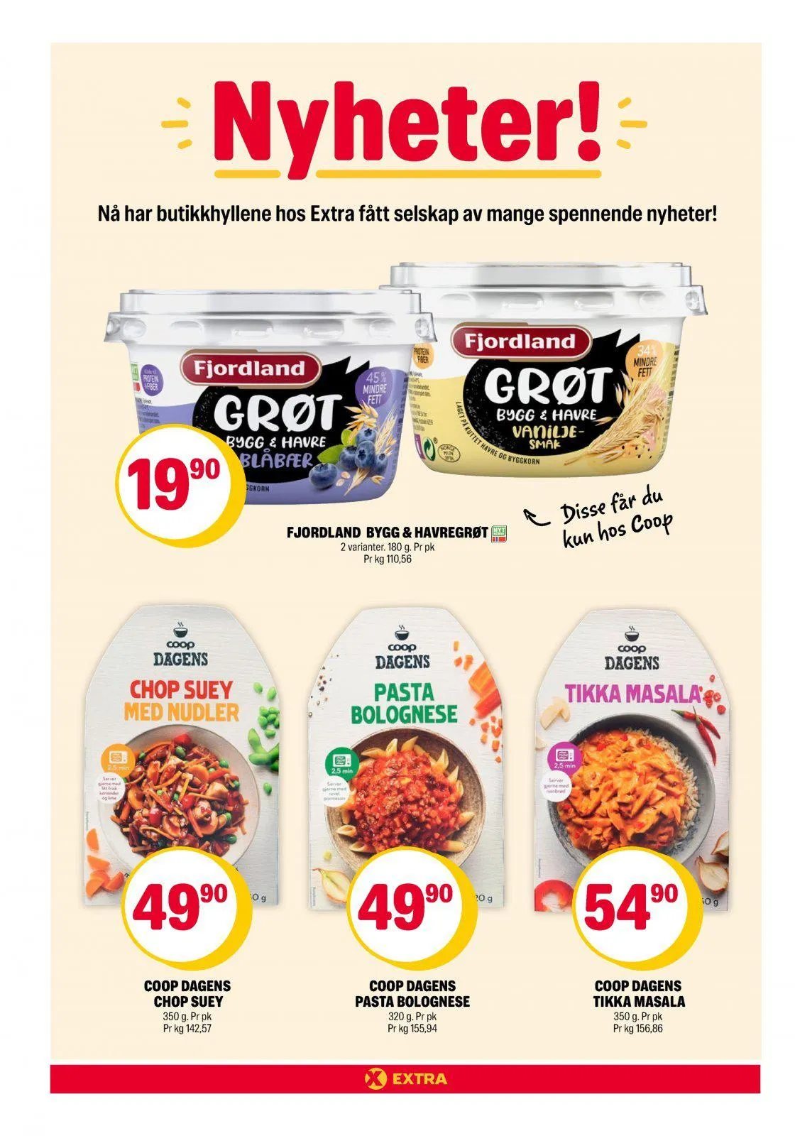 COOP Extra kundeavis til 01.10.2023 fra 30. september til 1. oktober 2023 - kundeavisside 12