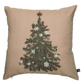 Putetrekk Nostalgisk tre 48x48 cm