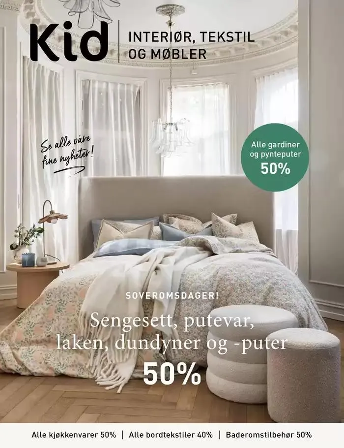 Kid interiør Kundeavis fra 27. januar til 10. februar 2025 - kundeavisside 1