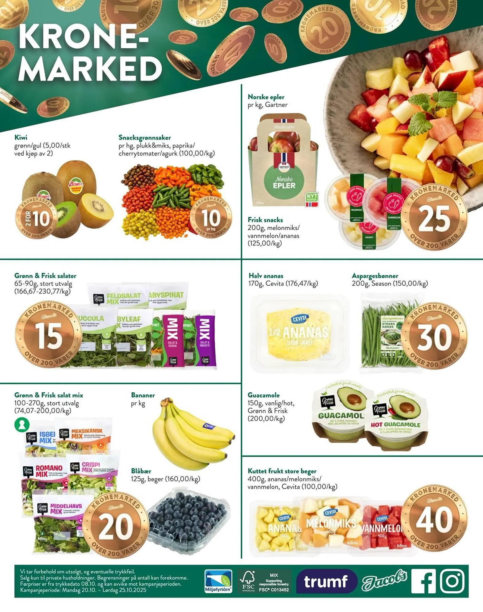 Jacobs kundeavis fra 20. oktober til 25. oktober 2025 - kundeavisside 8