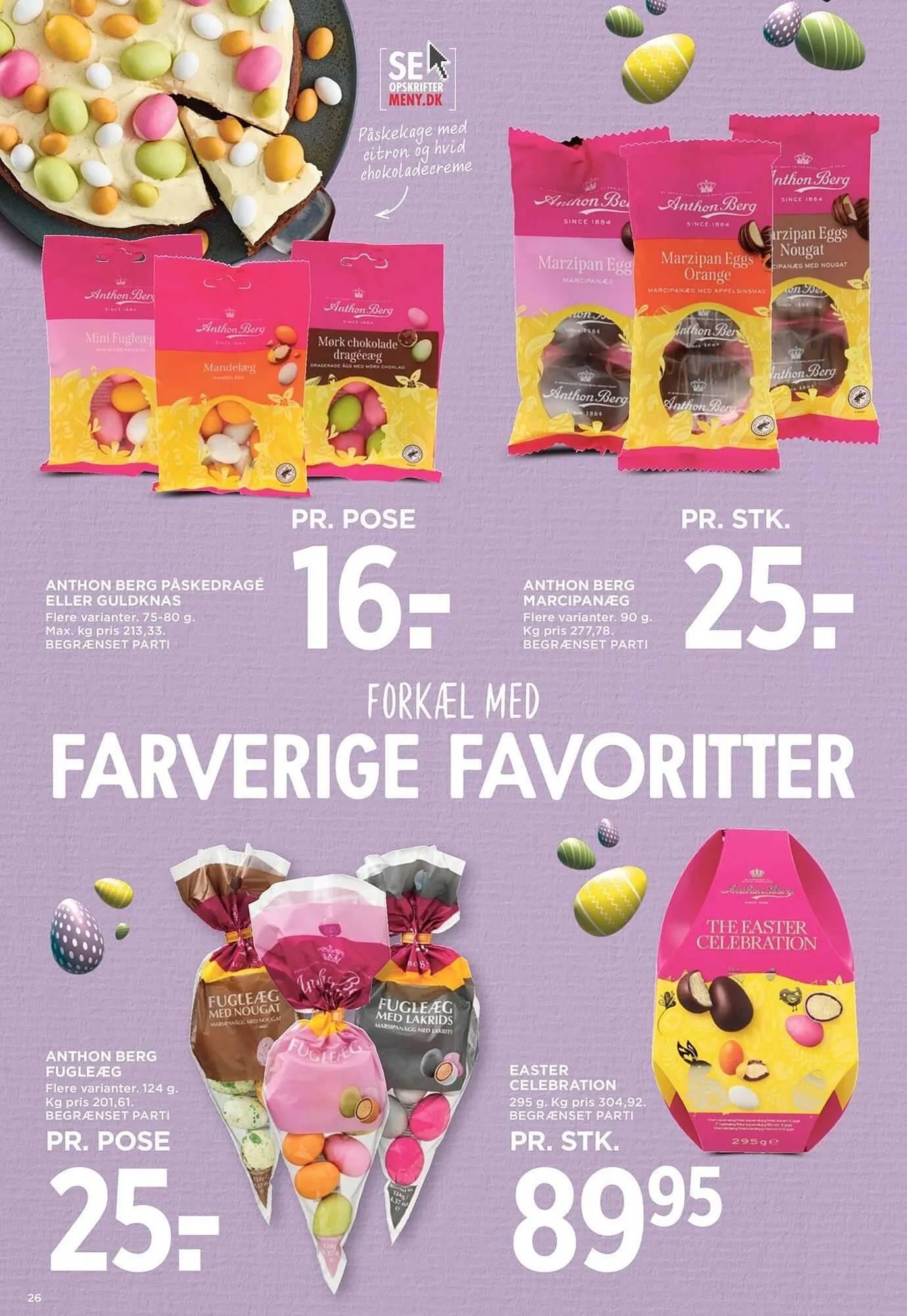 Meny kundeavis fra 27. mars til 4. april 2026 - kundeavisside 40