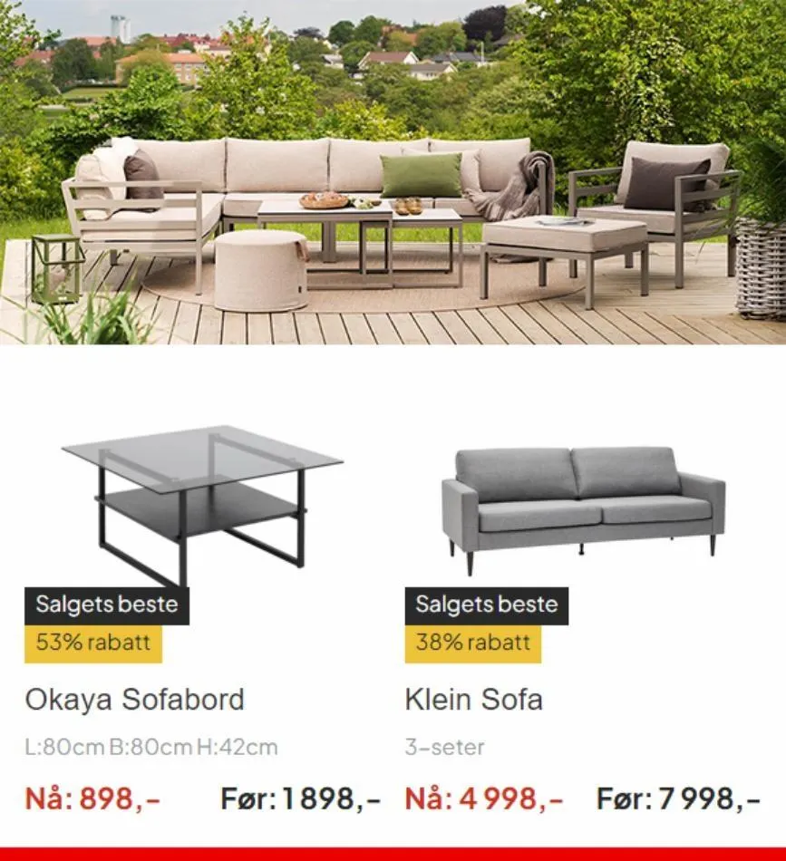 A-Møbler kundeavis til 24.10.2023 fra 10. oktober til 24. oktober 2023 - kundeavisside 3