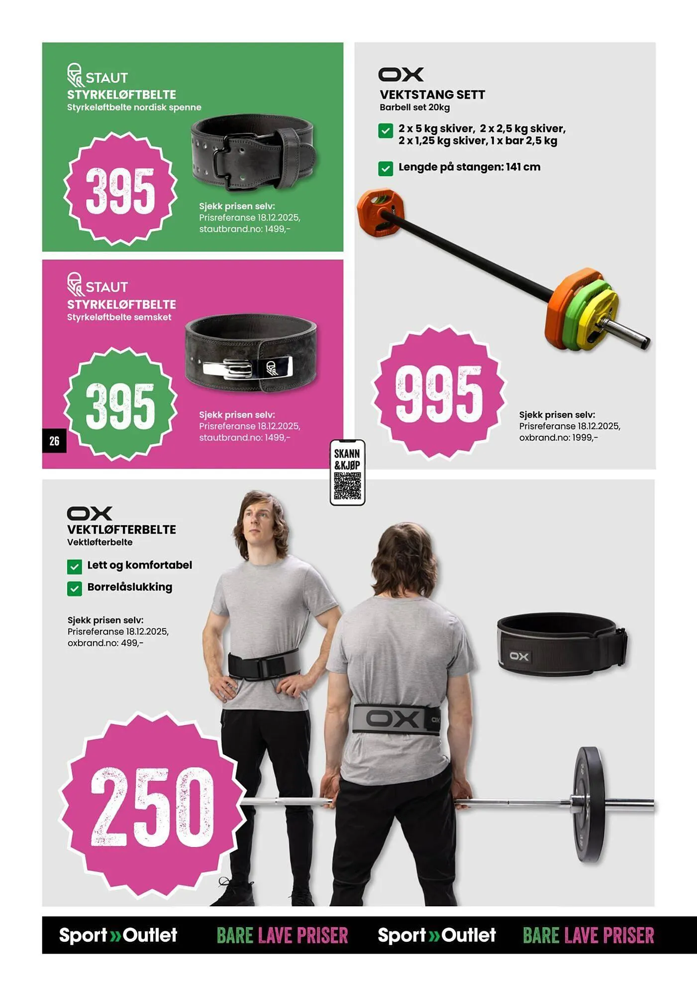 Sport Outlet kundeavis fra 14. januar til 2. februar 2026 - kundeavisside 26