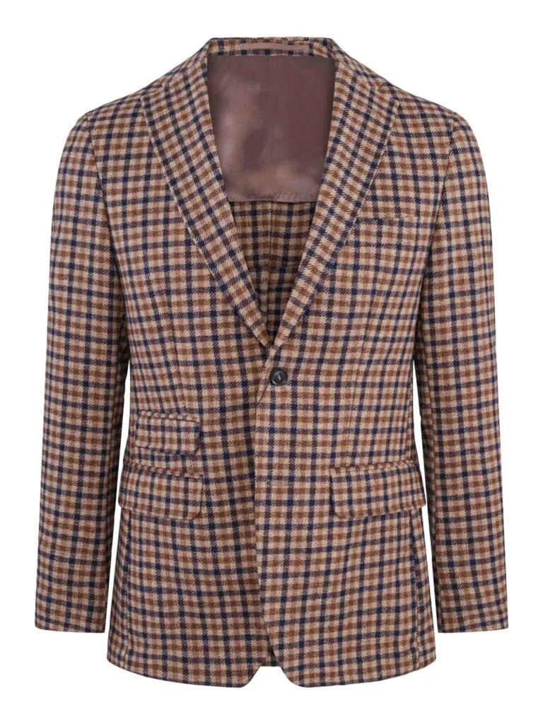 Salerno Blazer – Brun