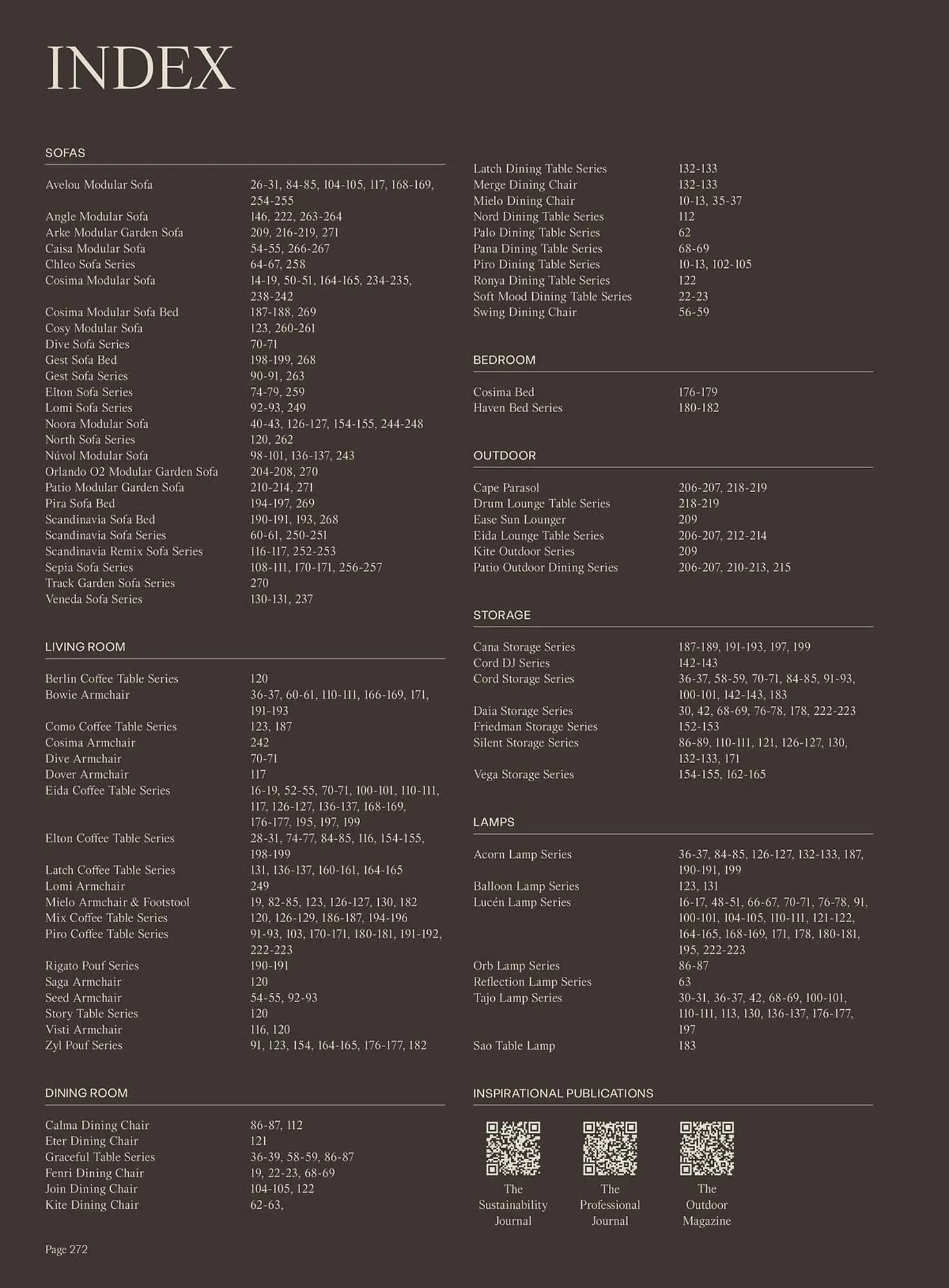 Bolia kundeavis fra 15. september til 31. desember 2025 - kundeavisside 274