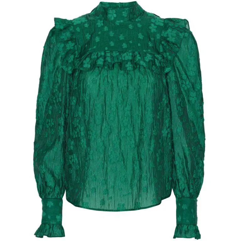 Vivica Bluse – Grønn