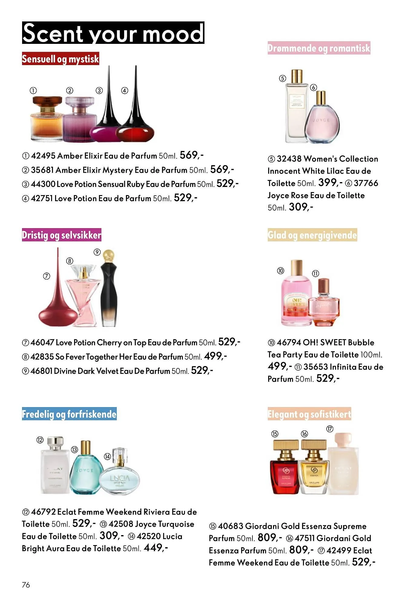 Oriflame katalog fra 31. desember til 27. januar 2026 - kundeavisside 76