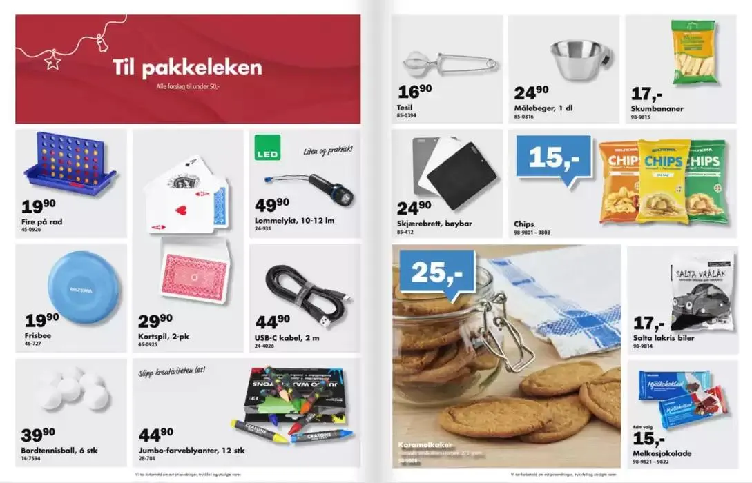 Julepynt og julegaveidéer til hele familien fra 13. desember til 31. desember 2024 - kundeavisside 14
