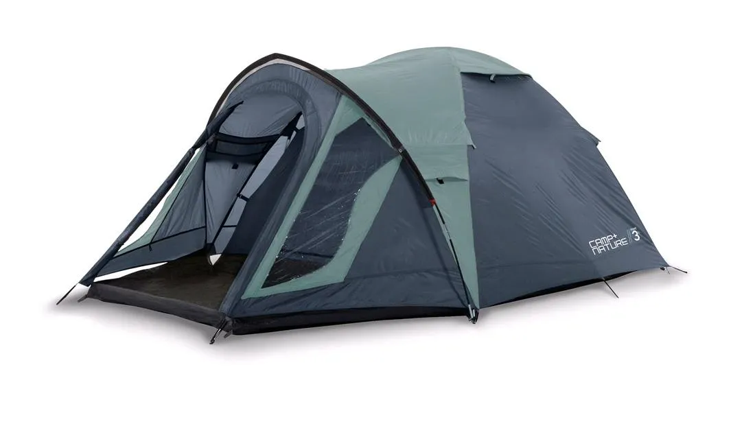 Telt Dome3+, 3 personers, Camp+Nature