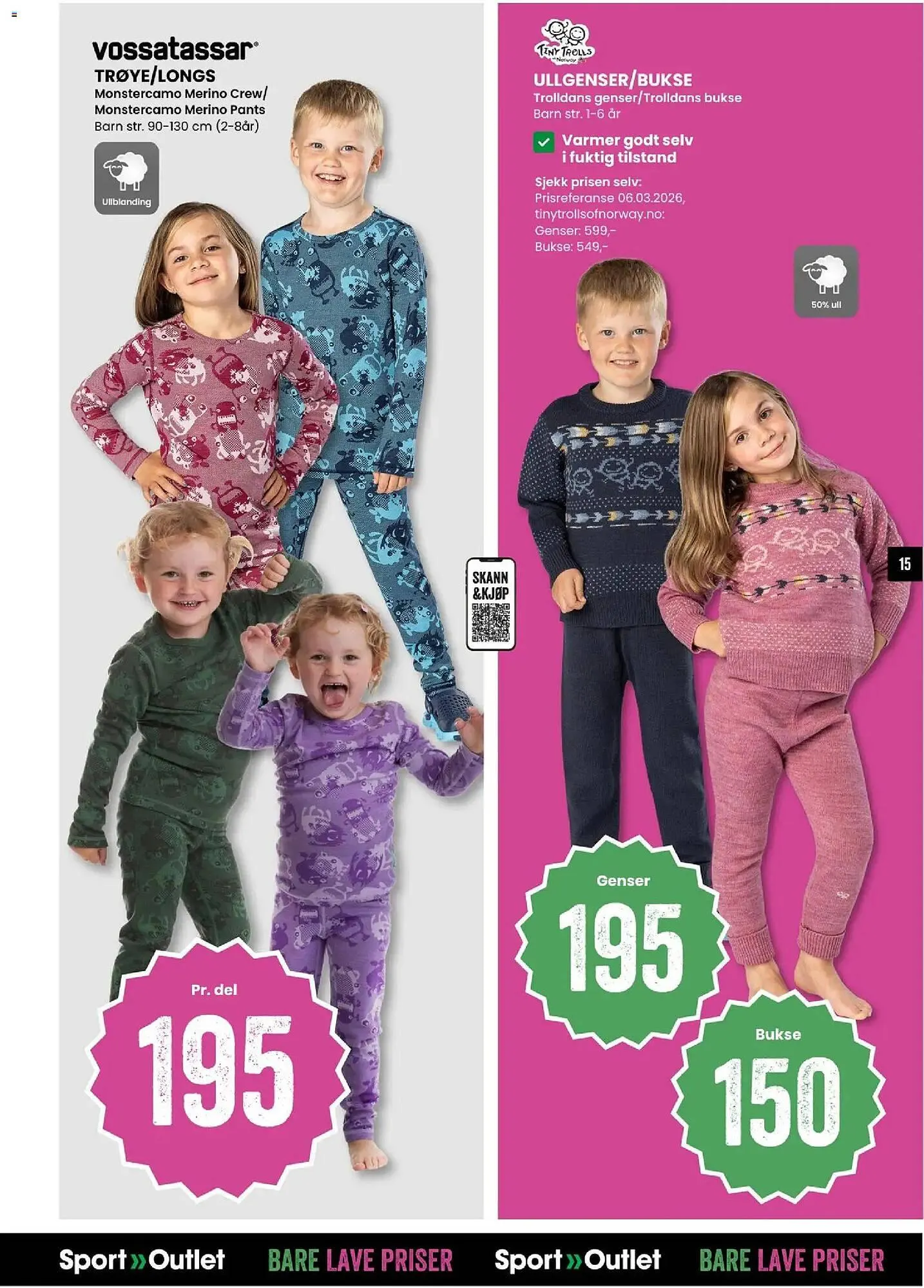 Sport Outlet kundeavis fra 24. mars til 6. april 2026 - kundeavisside 15
