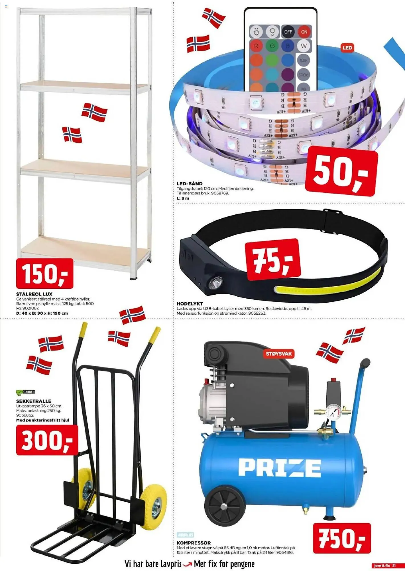 Jem & fix kundeavis fra 23. mars til 28. mars 2026 - kundeavisside 21